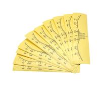 GALPADA 10 pièces Règles à Sourcils Mini Mesure Outil Vernier Caliper pour Maquillage Précis Adhésif Facile à Utiliser et Compact Accessoire Pour Débutants