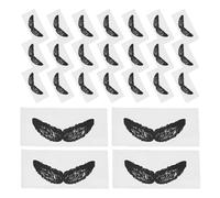 GALPADA 100 Autocollants Protecteurs pour Moustache et Poils du Nez Accessoires D’Épilation à la Cire en Polypropylène Format Petit Usage Quotidien Kit 100 Pièces pour Soin Personnel