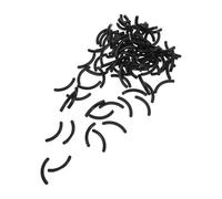 GALPADA 100 Coussinets de Rechange en Silicone Noirs pour Recourbe-Cils Recharges Universelles Souples Compatibles Usage Professionnel et Voyage Protection Douce des Cils Pack