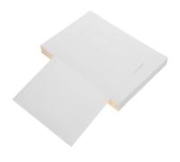GALPADA 100 feuilles Papier Autocollant Vinyle Imprimable Blanc Mat Compatible Imprimantes Jet Encre Papier Étiquettes Adhésives Multifonction pour Étiquetage Maison Bureau École