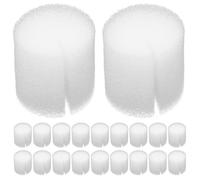 GALPADA 100 Pièces Blocs Éponge Hydroponique pour Culture sans Terre, Matériel Éponge Blanc, Hydratation et Nutrition pour Semis, Adapté à l'agriculture Moderne