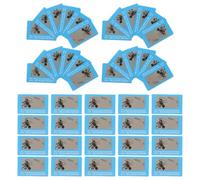 GALPADA 100 Pièces Carte de Test Polarisée Facile à Utiliser en Papier Portable pour Lunettes de Soleil pour Sandales Femme Boutique Optique