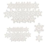 GALPADA 100 Pièces Décorations Cristaux de Neige Noël DIY Accessoires Micro Paysage Cristaux Résistants et Décoratifs pour Arbre de Noël et Fêtes