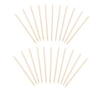 GALPADA 100 pièces Lot de Bâtonnets Bois pour Repousse-cuticules Multifonction Manucure et Pédicure Sticks Durables pour Nettoyage et Design Ongles