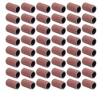 GALPADA 100 pièces Manchons Abrasifs Cylindriques pour Ponceuse Ongles Compatible Pour Ongles Naturels et Artificiels Manche pour Outils Rotatifs de Manucure
