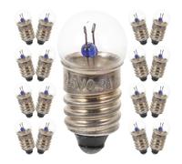 GALPADA 100 Pièces Mini Ampoules à Vis Lot pour Laboratoire Scolaire Ampoules Incandescentes pour Expériences Physiques et Lampes de Poche Éducatives