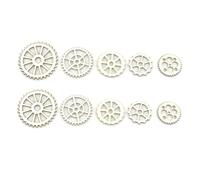 GALPADA 100 pièces Mini Wooden Slice Set Creative Hollow Carved Pieces For DIY Crafts And Home Decoration Safe Material For Art Projects And Holiday Parties