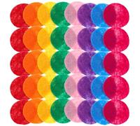 GALPADA 1000 Patchs en Feutre Coloré pour Activités Créatives Diy, Formes Rondes en Tissu Non Tissé, Améliore la Motricité Fine et Stimule la Créativité des Garçons et Couleur Aléatoire
