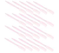 GALPADA 100pièces Peigne Sourcils Et Cils Séparateur Applicateur Mascara Brosse Sourcils Outil Maquillage Yeux Rose Lot