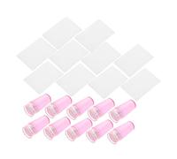 GALPADA 10ensembles Tampon à Ongles Silicone Transparent Lot De Outils De Transfert Pour Nail Art Raclettes Et Capuchon Inclus