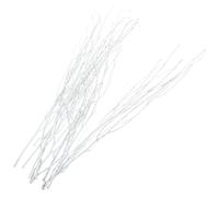 GALPADA 10pcs Branches Sèches Décoratives en Bois Blanc Portable pour Décoration Intérieure, Petit Sapin Déco pour Cafés et Bureaux