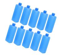 GALPADA 10pièces Bloc De Glace Pour Glacière Réutilisable Petit Bloc Réfrigérant Pour Maison Bureau Camping Conserve Froid Plusieurs Heures