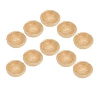 GALPADA 10pièces Nid Oiseau Simulé pour Décoration De Jardin Artisanat Et Accessoire De Photo Lot de Nids Oiseaux Artificiels De Style Campagne