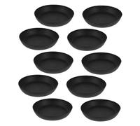 GALPADA 10pièces Soucoupes Rondes Plastique pour Pots de Fleurs Bac à Eau pour Plantes Pot Soucoupe Récupératrice Eau pour Jardinière Intérieur et Extérieur
