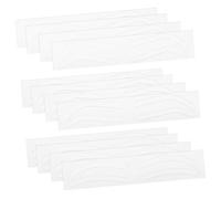 GALPADA 12 feuilles Pochoirs à Sourcils Adhésifs Kit de Modèles pour Maquillage et Tatouage Sourcils Pratique et Voyage Confortable et Sécurisé