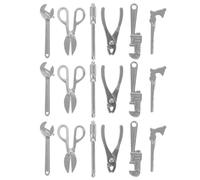 GALPADA 12 Jeu de Clés et Accessoires de Réparation Métal Coffrets Compacts pour Modélisme Atelier et Loisirs Créatifs