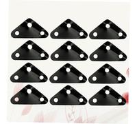 GALPADA 12 pièces Aluminium Camping Cord Buckles Windproof Rope Adjusters for Tent and Awning Alloy Fasteners Outdoor Hiking Supplies