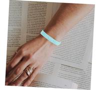 GALPADA 12 pièces Bracelets Silicone Team Boy pour Shower et Gender Reveal et Interactifs pour Fête Prénatale Garçons