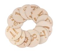 GALPADA 12 pièces Cartes pour Bébés Ensemble Cartes de Mensuelle Accessoires de Photographie pour Nouveaux
