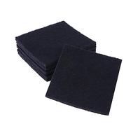 GALPADA 12 pièces Filtre Carré pour Boîte à Litière Remplacement Absorbant Poubelle Filtre Cuisine Compost Épaisseur Maintien Fraîcheur