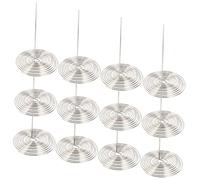 GALPADA 12 pièces Filtres à Thé Acier Inoxydable avec Ressort pour Bec de Théière Tamis à Mailles Fines Réutilisables Accessoires Créatifs pour Infusion Facile sans Résidus