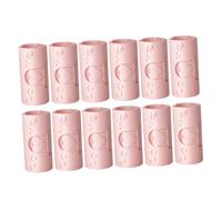 GALPADA 12 pièces Pinces Dérapantes pour Draps Housse Clips de Fixation pour Housse Couette et Tapis de Maintien pour Maison Rose
