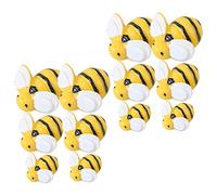 GALPADA 120pièces Accessoires Résine Figurines De Abeilles Cartoon Pour Décoration De Couronnes Et Projets Artisanaux