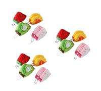 GALPADA 12pièces Porte- Créatif Forme De Fruits Peluche De Pastèque Dragon Fruit Petite Pochette De Rangement Pratique Et Unique