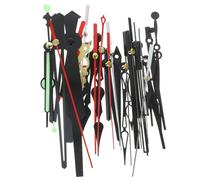 GALPADA 15 ensembles Kit d'aiguilles d'horloge en plastique léger pour réparation DIY assortiment de grandes aiguilles précises pour horloge murale pour projets manuels et remplacement