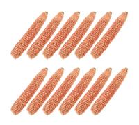 GALPADA 15 Pièces Accessoire Cheminée en Combustible de Maïs Corncob pour Poêle et Insert, Application Facile Faible Résidu, pour Entretien de Cheminée Intérieure