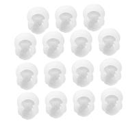 GALPADA 15 Pièces Halloween Skull Silicone Mold Set For Resin Jewelry Clay Wax Casting Flexible Moulds With Sharp Detailing For DIY Crafting And Baking