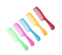 GALPADA 15 pièces Peignes Coiffants Plastique Coloré Peignes Statiques Durables avec Dents Adaptées pour Coiffure et Coupe Mixte pour Salon et Usage Domestique