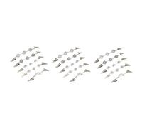 GALPADA 15 Pièces Pinces à vêtements boucle de cardigan rétro robe broche broches Styles variés de clips rétro pour cardigans Épingle pour boucle de lien de chandail