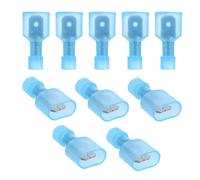 GALPADA 150 Pièces Connecteur de Fil Rapide 16-14 Awg en Nylon et Cuivre, Bornes Mâles Isolées pour Usage Domestique, Connecteurs, Conception Pratique et Conforme aux Normes Électriques