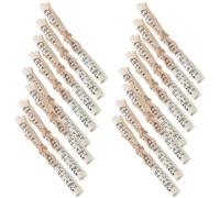 GALPADA 16 Rouleaux de Mezouza Casher Hébraïque pour Porte - Parchemins de Bénédiction Juifs Authentiques - Décor pour Maison - Protection Spirituelle - Présent de Crémaillère