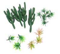GALPADA 18 pcs Set de Arbres Miniatures pour Maquettes DIY Modèles Variés pour Décor Architectural Paysage et Diorama Accessoires pour Modélisme et Projets Créatifs