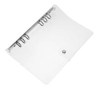 GALPADA 1ensemble Couverture de Classeur Souple Transparente Pvc Protège-cahier Léger Antidérapant pour Étudiants et Bureau Coque de Reliure Pratique