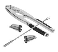 GALPADA 1ensemble Set de Pince Multifonctionnelle Acier Inoxydable pour Ouvrir Noix Noix de Cajou et Fruits Secs Outil Pratique et Ergonomique pour Cuisine Familiale
