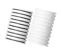 GALPADA 2 boîtes Bandes Adhésives Auto Adhésives pour Cils Remplacement Transparent et Noir à Eau Sueur Boîtes de Bandes pour Extensions et Retouches