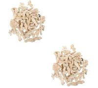 GALPADA 2 Ensembles Filtre Naturel pour Aquarium Média Filtrant Réutilisable pour Bassin et Aquarium Matériau Écologique pour Eau Propre et Décoration Élimine Débris et Nourritures