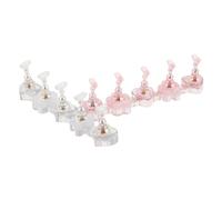 GALPADA 2 Ensembles Nail Holder Stand Transparent Resin Holographic Nail Art Practice Display For Home And Salon Creative Color Inspiration