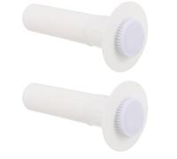 GALPADA 2 Ensembles Plastic Cooler Drain Plug Replacement Leakproof Non-Threaded Round Drain Stoppers for Refrigerator and Freezer Outlets