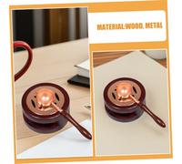 GALPADA 2 Ensembles Wax Seal Heating Tools With Heat Resistant Furnace And Comfortable Handle Efficient Wax Melting Spoon Holder Kit For Wedding Envelope Stamps