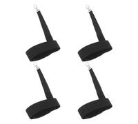 GALPADA 2 Paires Dragonne Élastique pour Moufles de Ski, Anti-Perte, Noir
