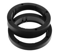 GALPADA 2 Pièces Adaptateur de Montage pour Haut-Parleur 6,5 Pouces | Entretoise Inclinée 15mm, Réglage de Profondeur, pour Installation Tableau de Bord et Systèmes Audio