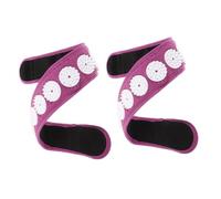GALPADA 2 Pièces Bandeau D'acupression Portable en Polyester et Abs pour Yoga et Contemplation, Soulage la Fatigue et Détend les Muscles sans Source D'énergie