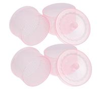 GALPADA 2 pièces Boîte de Nettoyage pour Outils de Manucure Boîte Stérilisante Plastique avec Double Filtre Pratique pour Salon et Usage Maison Accessoire Prothésiste Ongulaire