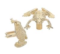 GALPADA 2 Pièces Bouton de Meuble en Laiton, Vintage pour Armoires | Finition Polie, Style Rétro Inspiré du Bestiaire, pour Portes et Placards, Usage Décoratif Intérieur