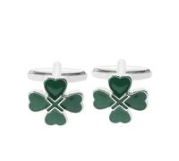 GALPADA 2 pièces Boutons de Manchette Homme Émaillé Élégants et Confortables pour Mariage Affaires et Fêtes Saint Patrick