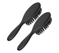 GALPADA 2 pièces Brosse à et Peigne Cheveux pour Hommes Brosse Coiffante Multifonctionnelle Visage et Barbe Nettoyage Chevelu Anti-pelliculaire Outil et Compact pour Voyage